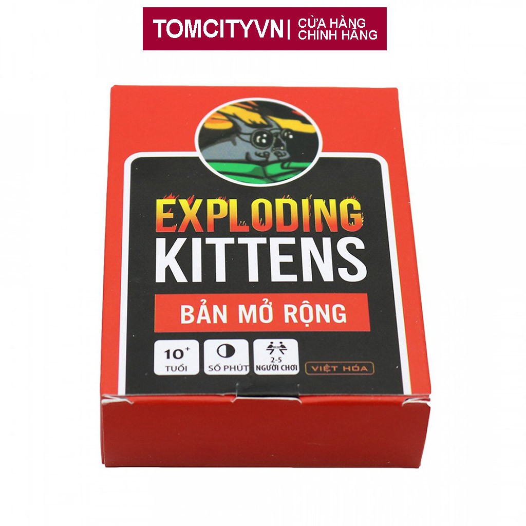 Combo Mèo Nổ Exploding Kittens 4 Bản Mở Rộng bản mới