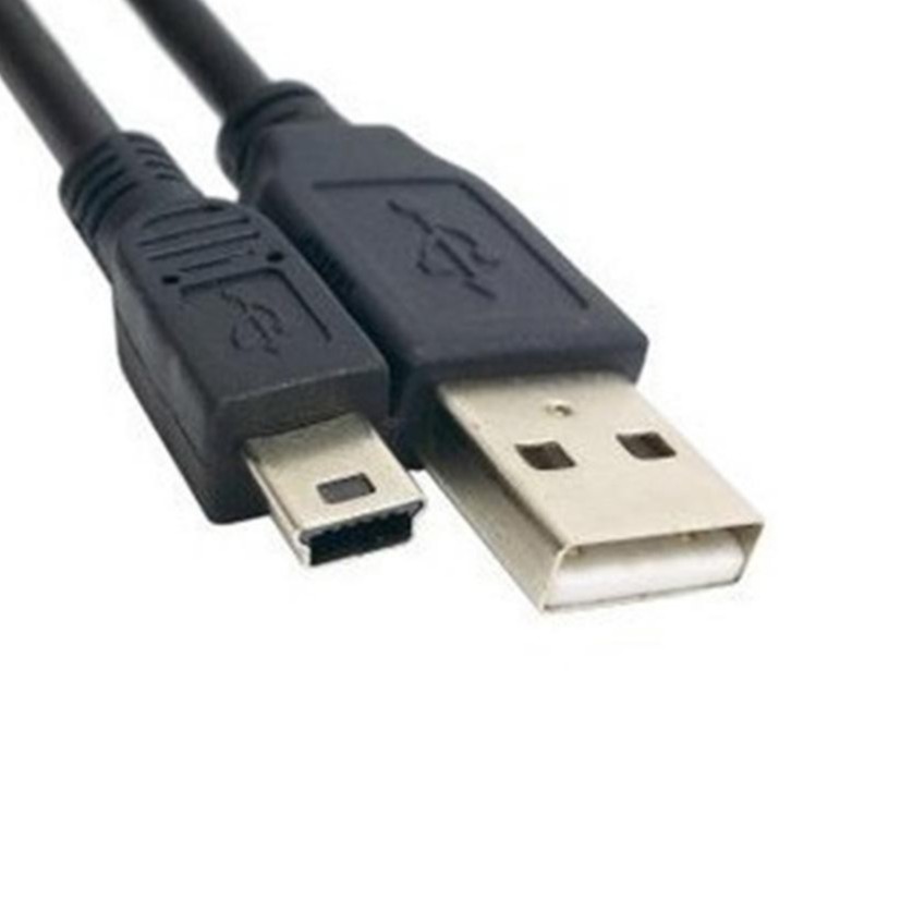 Bộ dây cáp sạc Mini USB 2.0 (chân Q V3 ) dài 40cm 1,5m 150 cm 5 chấu cho máy phát MP3 MP4 máy ảnh (màu dây ngẫu nhiên )