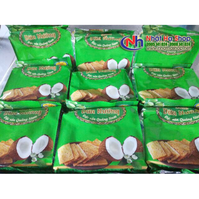 10 gói bánh dừa nướng Quỳnh Trân - Đặc sản Quảng Nam