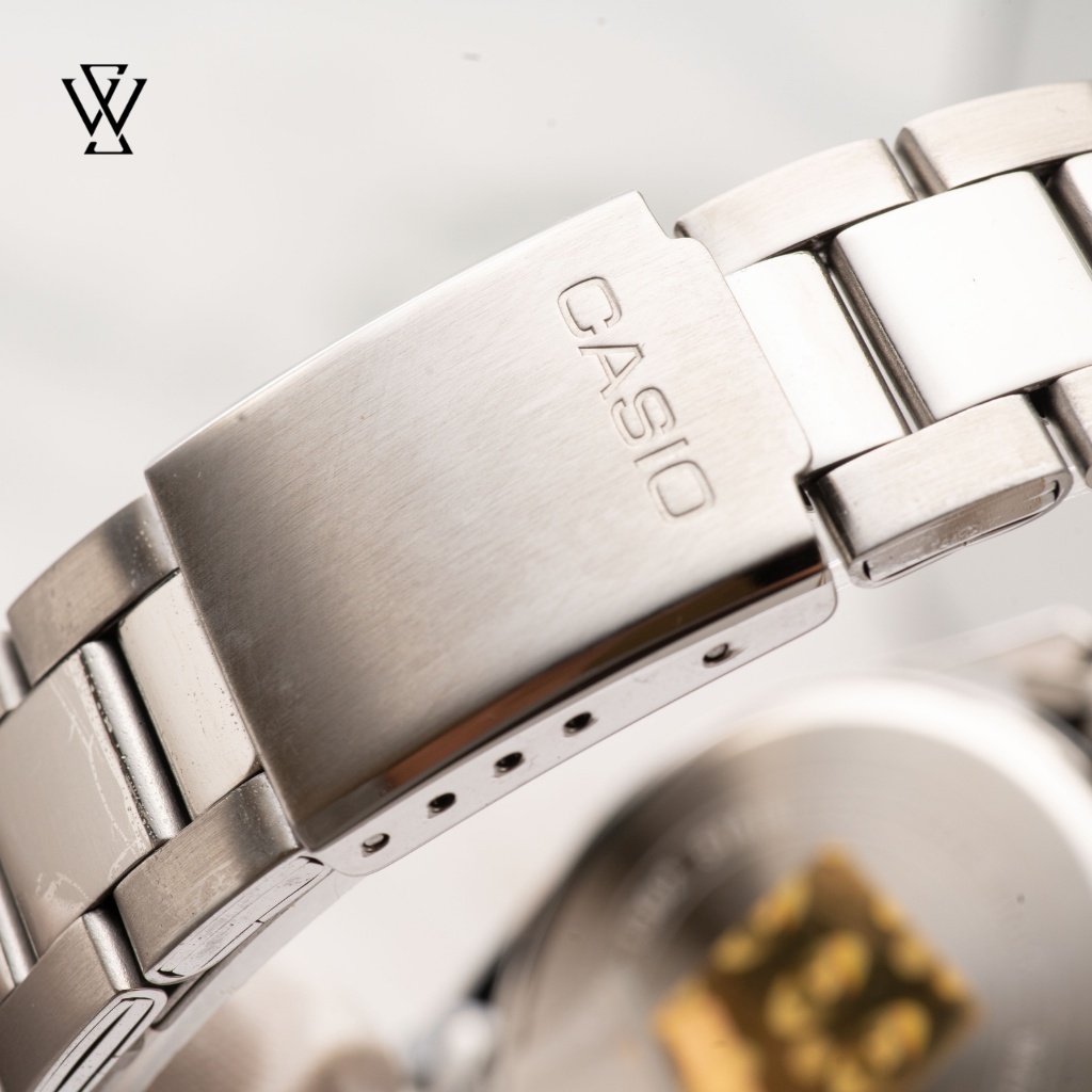 Đồng Hồ Quartz Nam Casio WATCHSTORE MTP-1302D-1A1VDF Thiết Kế Kính Khoáng 38.5mm, Dây Kim Loại, Vỏ Thép Không Gỉ