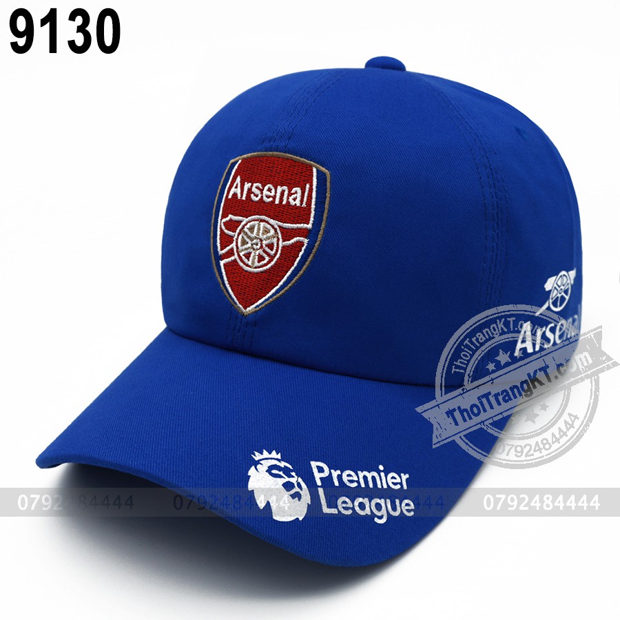 Nón kết, nón lưỡi trai, mũ nón bóng đá Arsenal