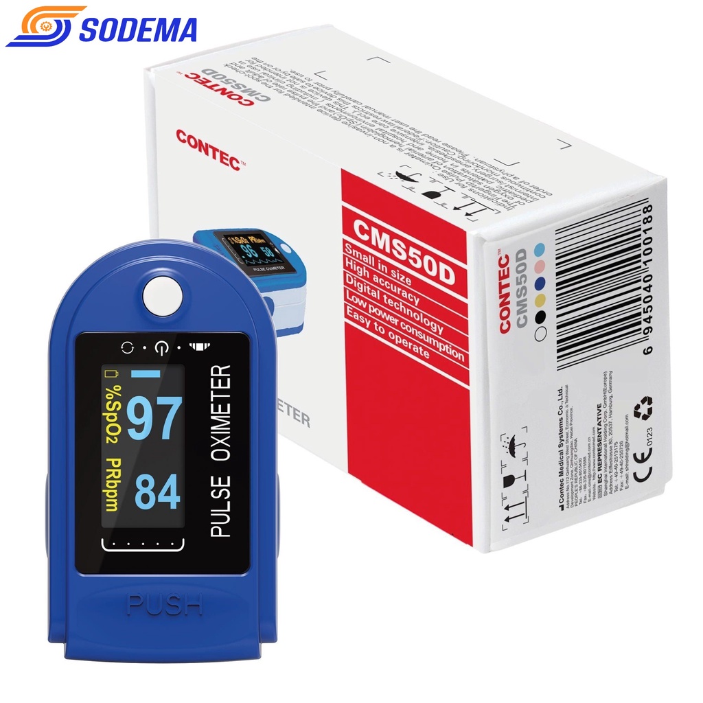 Máy đo nồng độ oxy bão hòa trong máu SPO2 CONTEC CMS50D
