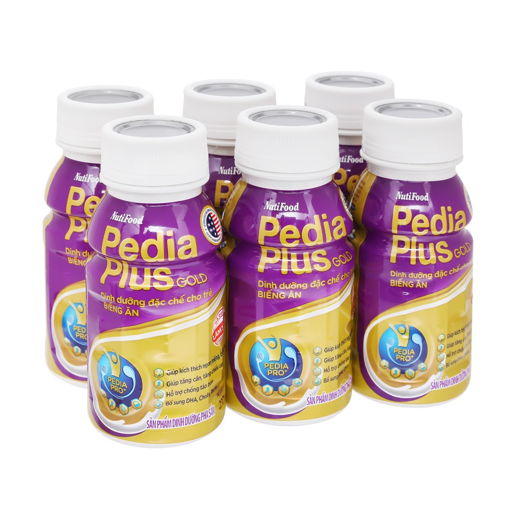 {Hàng chính hãng} Sữa  pha sẵn Pedia plus gold (237ml) hàng xuất Mỹ nutifood.