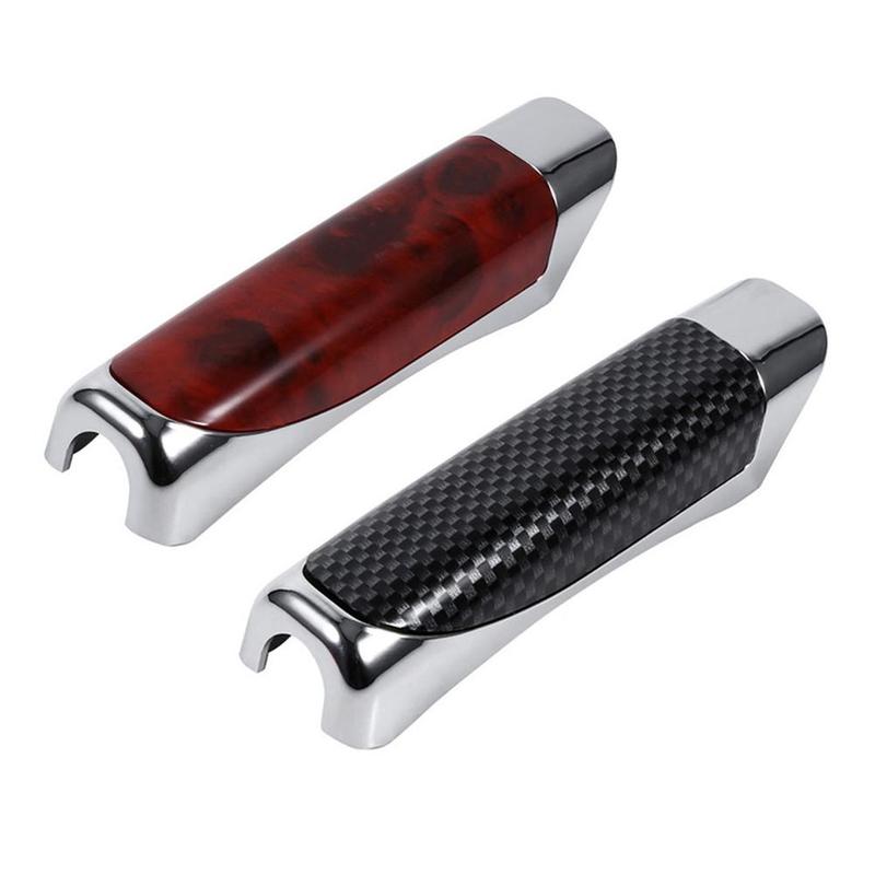 High Quality Luxury Carbon Fiber Texture Car Handbrake Protector Cover
