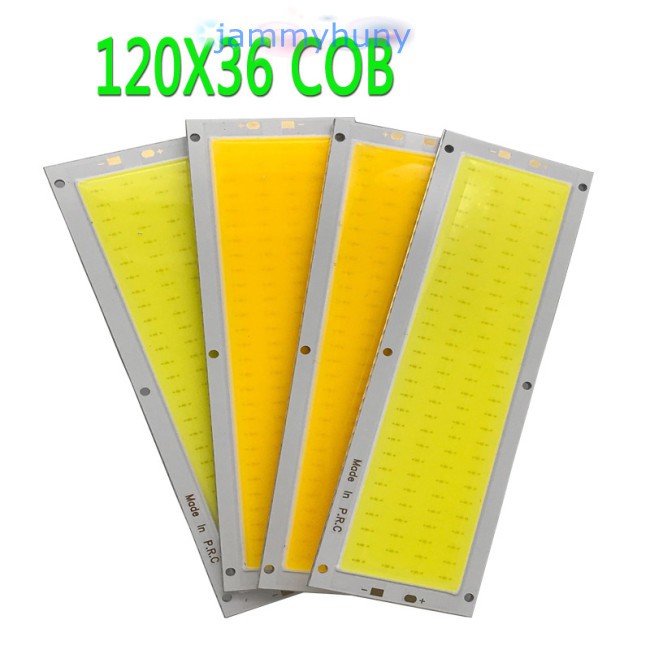 Set 2 Đèn Led 12v 10w Cob 120x36mm 1000lm