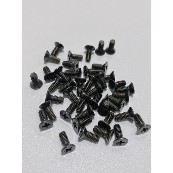 Ốc bulong 4li10 4li1 sắt  đầu vít, lục giác gắn nắp dầu xe Honda Yamaha