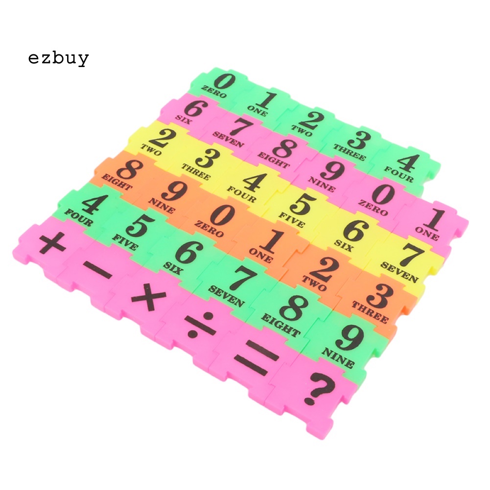 Bộ Đồ Chơi Ghép Hình 36 Chữ Số Giáo Dục Sớm Cho Bé