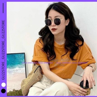 Áo Thun Tay Lỡ Màu Cam chữ 𝗟𝗮 𝗡𝘂𝗶𝘁 Chất Nhung Siêu đẹp Sang Chảnh