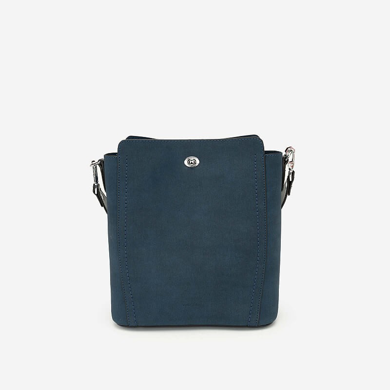 [Mẫu mới] Vascara Túi Tote Thanh Lịch Da Nubuck Nhân Tạo - Màu Xanh Navy