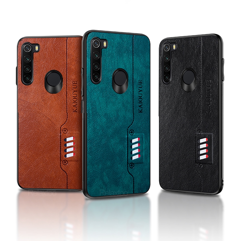 Ốp điện thoại da thời trang cho Xiaomi Redmi note Note 9T 9s 9 pro max 8pro  leather texture case for mi poco m3 11 10T/10T pro phone cover