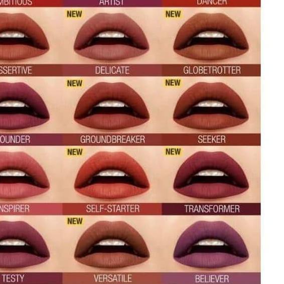 (Hàng Mới Về) Son Lì Maybelline (Nca-597) Lên Màu Đẹp | BigBuy360 - bigbuy360.vn