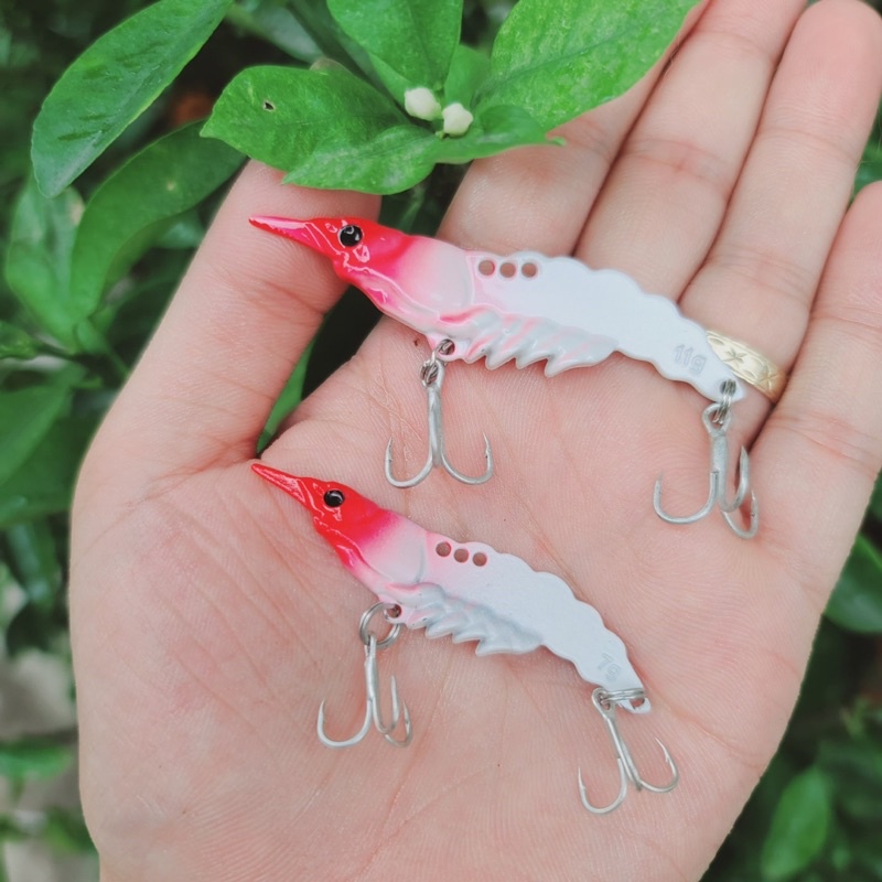 Mồi tôm sắt câu Lure