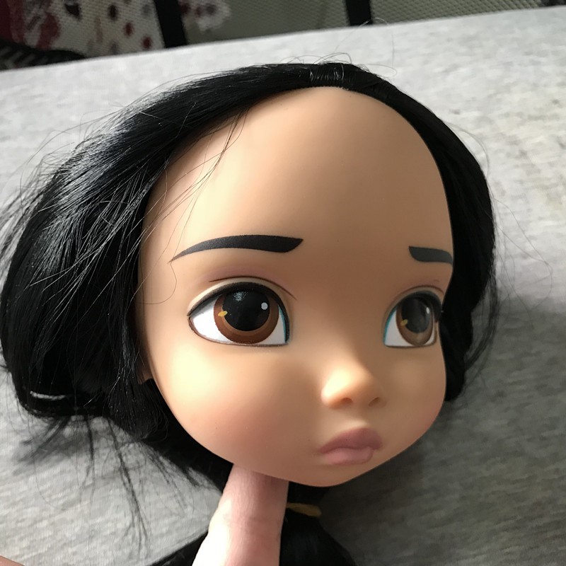 Đầu Có Tóc Búp bê Disney Animator Head Hair