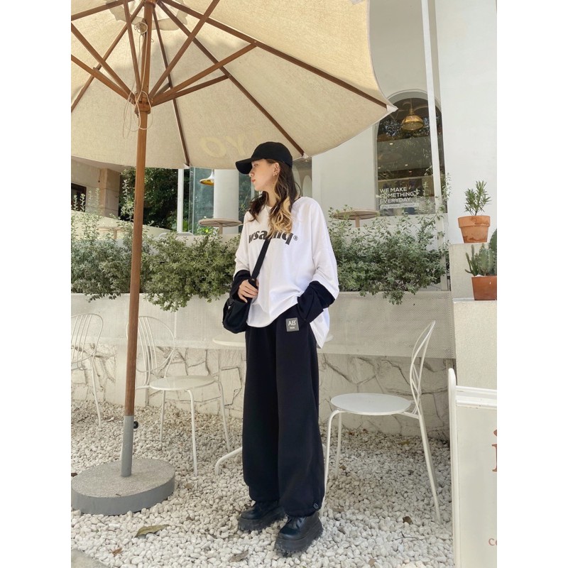 [Mã SKAMA06 giảm 8% tối đa 50K đơn 250K] Áo Phối Tay WSAANQ BIGSIZE Cotton Thô 100% Nam Nữ (Ảnh thật/Có sẵn) | BigBuy360 - bigbuy360.vn