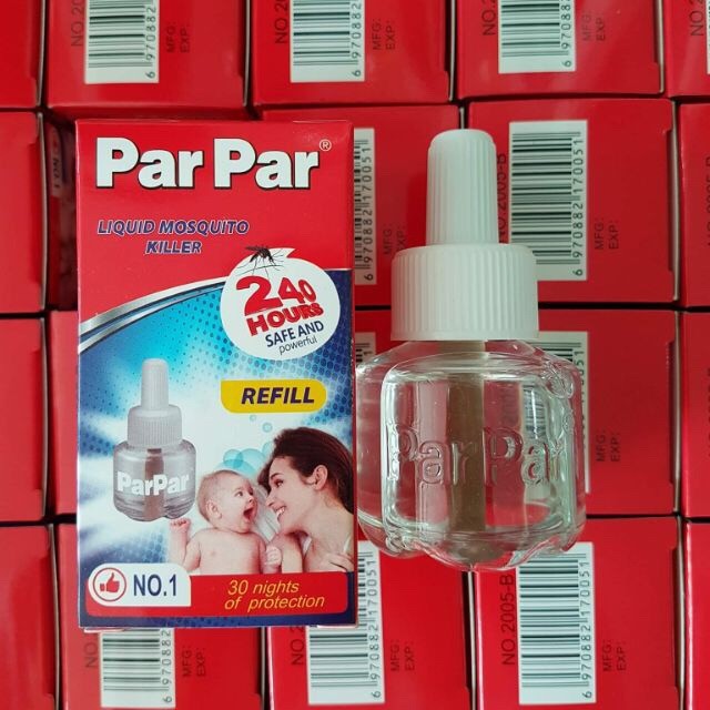 LỌ TINH DẦU ĐUỔI MUỖI PAR PAR 240 GIỜ SỬ DỤNG [P/SHOP]