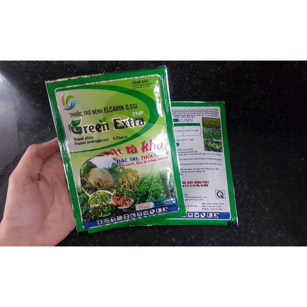 Thuốc Trừ Bệnh Elcarin 0.5sl Green Extra Đặc Trị Thối Nhũn. (gói=25ml)