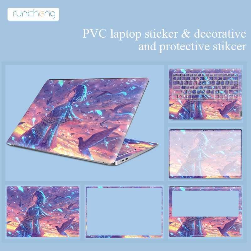 laptop decorative stickers Suitable for Acer, Asus, Dell, Lenovo laptop 12/13/14/15/17 inch
