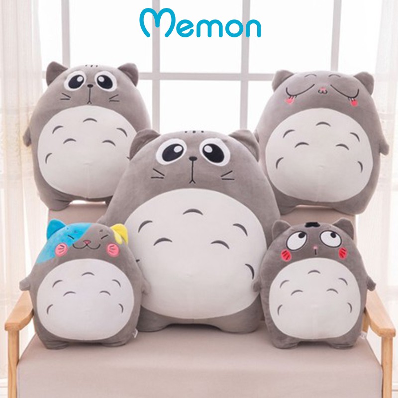 Gấu bông Totoro Biểu Cảm, Shop Memon Cao Cấp