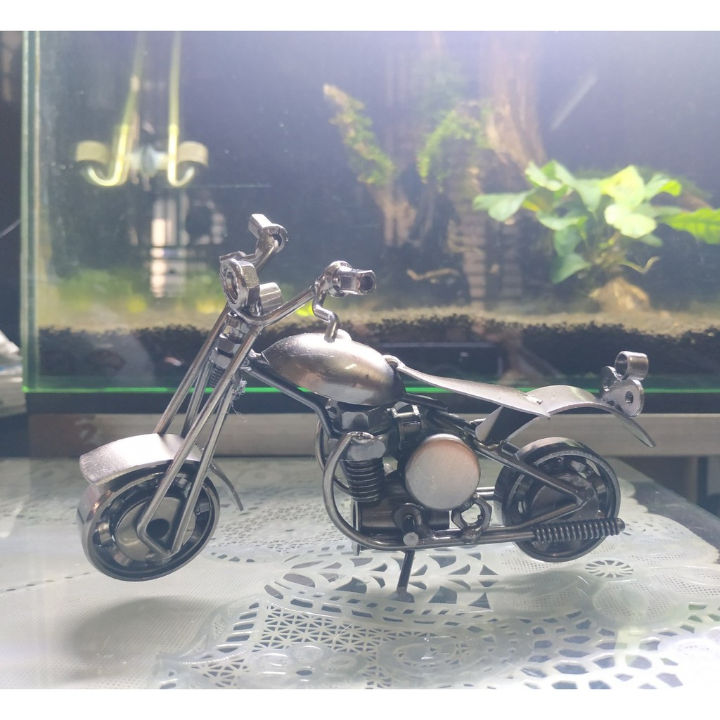 XE MOTO MÔ HÌNH KIM LOẠI M7 16cm