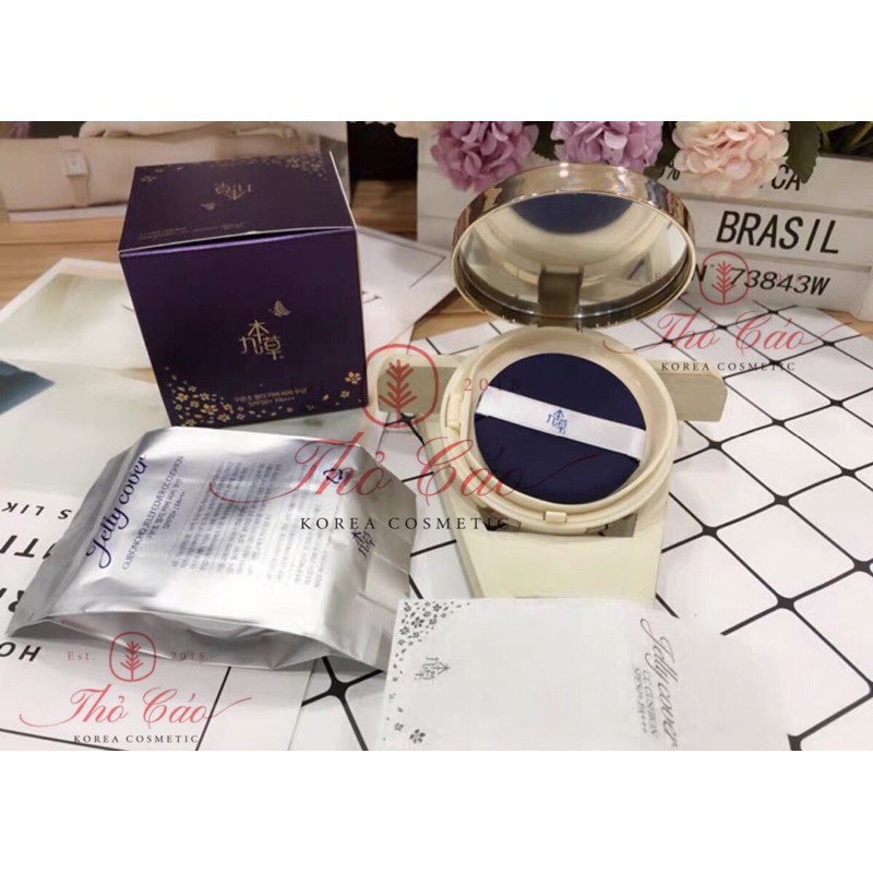 PHẤN NƯỚC GUBONCHO UGB JELLY COVER CC CUSHION KÈM 1 LÕI THAY THẾ | BigBuy360 - bigbuy360.vn