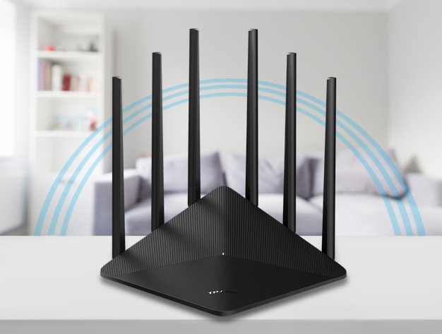 Thiết Bị Phát Wifi TP-Link WDR7660 Siêu Cao Cấp, Phát Wifi Cực Mạnh Với 6 Râu 6DBI