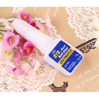 Keo gắn móng nail byb 10g-xanh