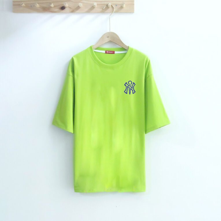 Áo thun tay lỡ NY New York, áo phông unisex tay lỡ chất Cotton thấm hút mồ hôi thoáng mát mùa hè.