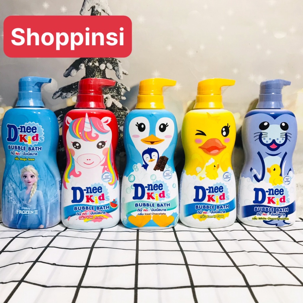 Sữa tắm gội Dnee Kid hình thú 400ml