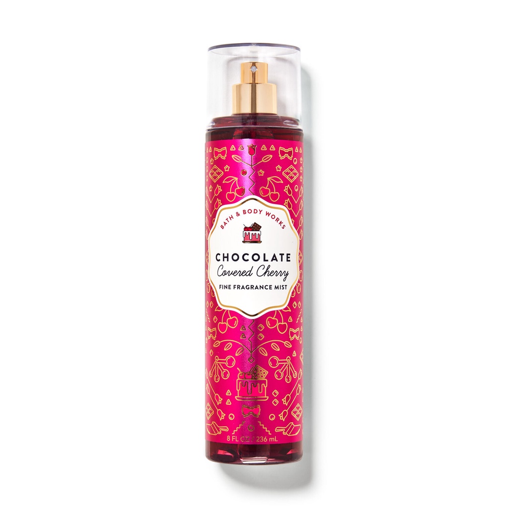 [Bill Mỹ - Mua 1 tặng 1] Xịt Thơm Toàn Thân Bath &amp; Body Works Mùi Strawberry Pound Cake - Raspberry Jam Donut