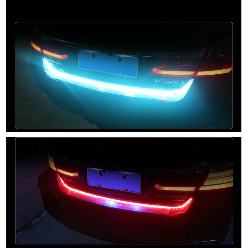 Đèn led viền cốp sau cho ô tô trang trí đổi màu hiệu ứng đẹp mắt - HanruiOffical
