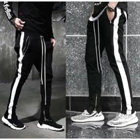 Quần track pants zipper 2 line cực chất New *