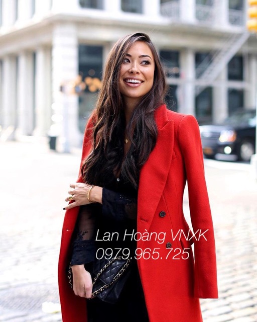 Áo dạ đỏ Tom tailor