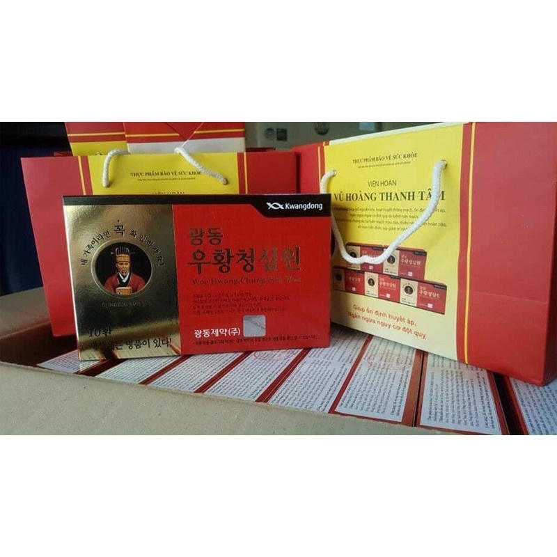 An cung ngưu Vũ Hoàng Thanh Tâm Kwangdong Hàn Quốc 10 viên