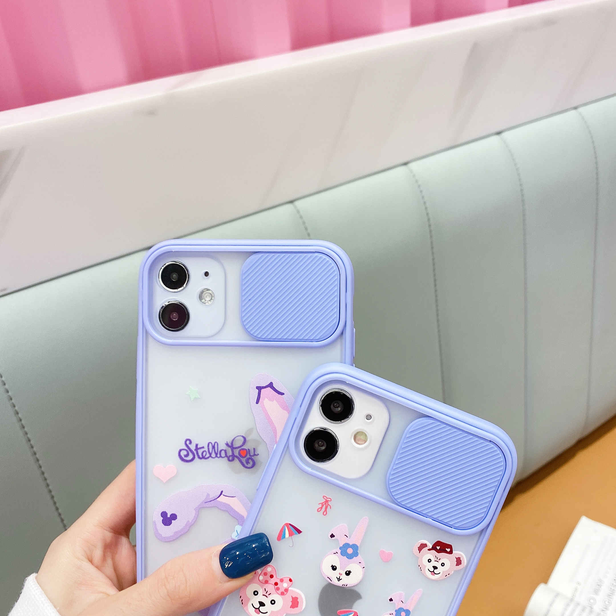 Stella Ốp Điện Thoại Tpu Nhám In Hình Thỏ Hoạt Hình Cho Iphone 12 Pro Max 11 Pro Xs Xr Max 6plus 7plus 8plus | BigBuy360 - bigbuy360.vn