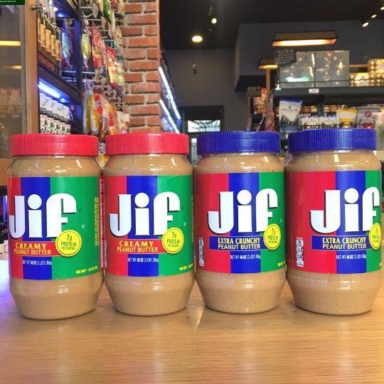 Bơ đậu phộng JIF hộp 453g