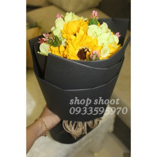 Bó hoa hướng dương sang trọmg