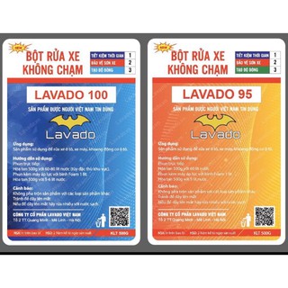 Bột rửa xe không chạm Lavado 100 mới( Nhà sản xuất)