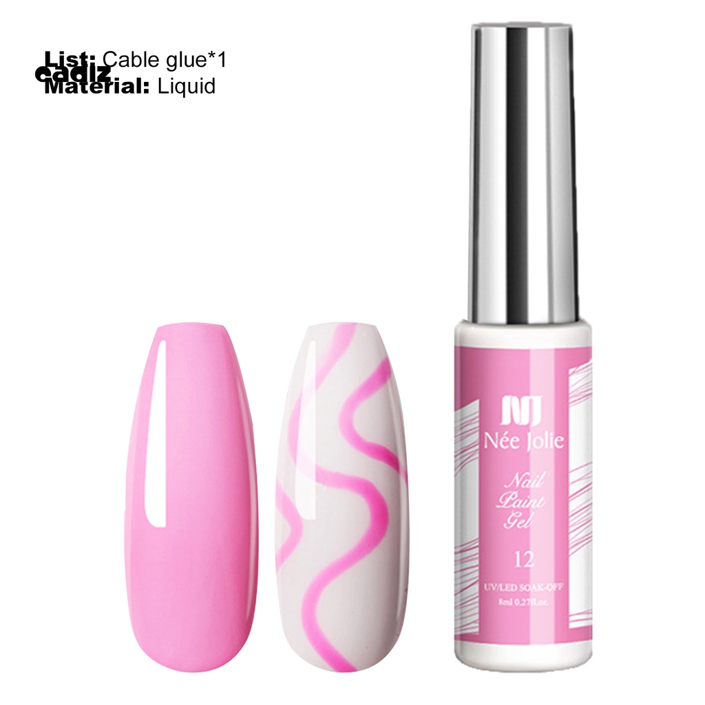 [Hàng mới về] Gel vẽ móng tay 3D Nee Jolie chuyên dụng