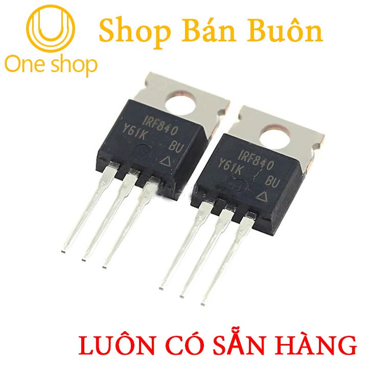 MOSFET IRF840 TO-220 8A 500V N-CH