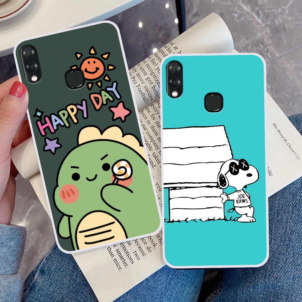 Ốp Vsmart Joy 1 / Joy 1 Plus / Joy1+ in hình quả bơ, hươu, khủng long siêu dễ thương