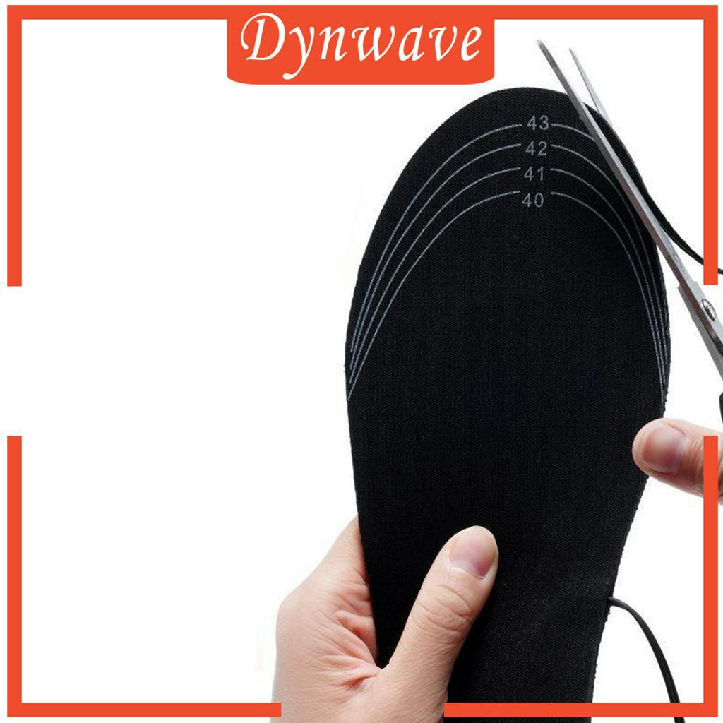 [Dynwave] Đế Lót Giày Sưởi Ấm Chân Chạy Điện USB Giữ Ấm Mùa Đông Không Cắt Miễn Phí