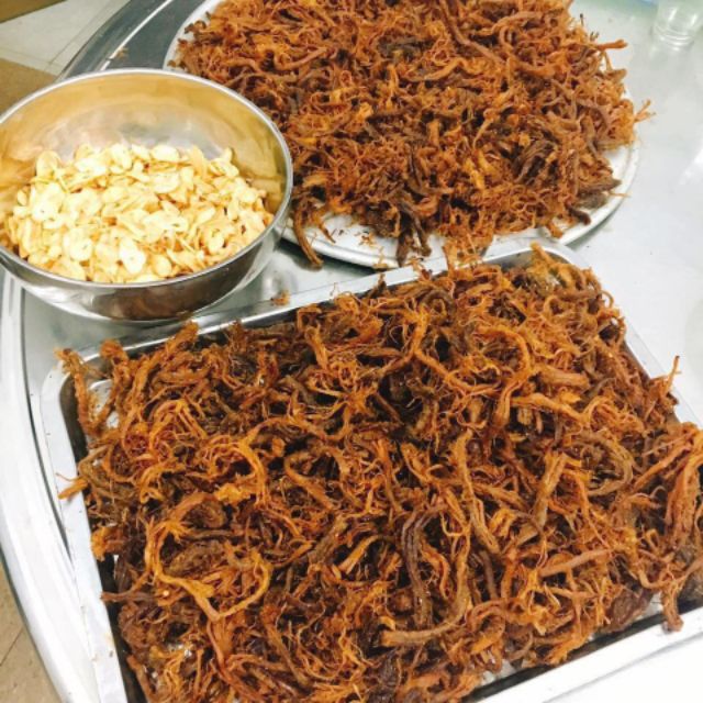 Heo Khô Cháy Tỏi 500g Siêu Ngon | BigBuy360 - bigbuy360.vn