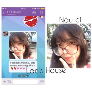 (Nâu cf ) Thuốc nhuộm tóc