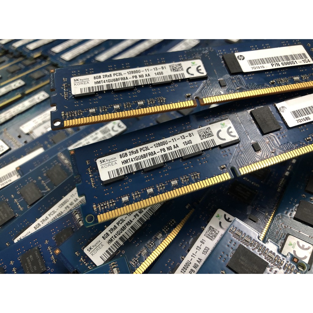 Ram Hynix Samsung Kingston DDR3 8GB 1600MHz PC3L-12800U 1.35V Dùng Cho Máy Tính Để Bàn PC Desktop