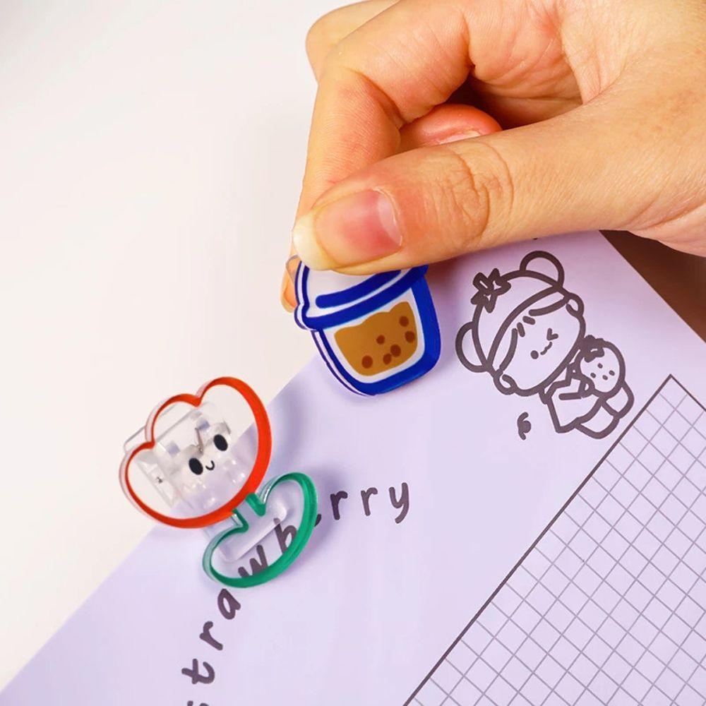 Kẹp Giữ Giấy Bằng Acrylic Trong Suốt Sáng Tạo Tiện Dụng