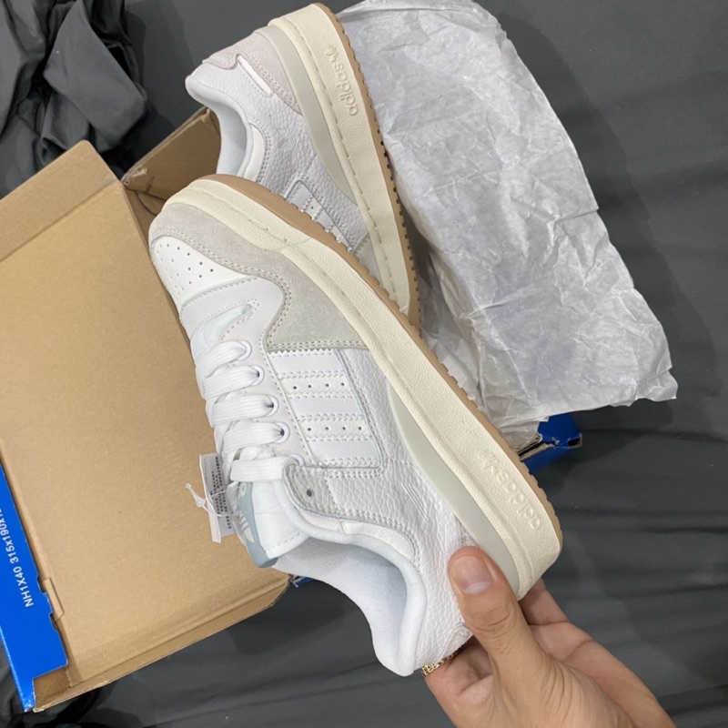GIÀY ADI.DAS FORUM LOW 84 ADV WHITE DA THẬT ĐẾ NÂU LAI AU