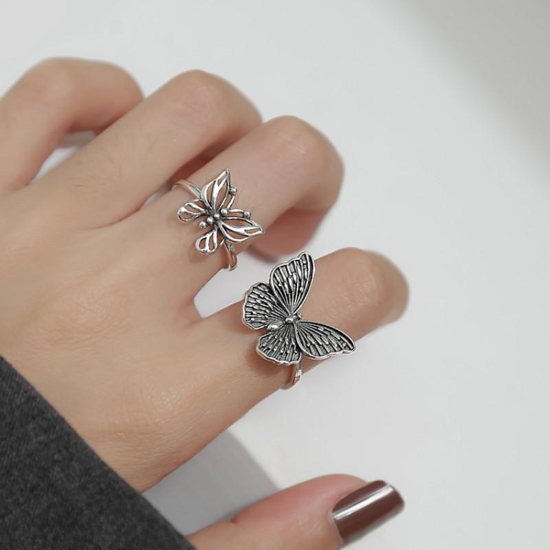 Retro Style Butterfly Forefinger Ring