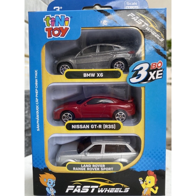 [GIFT] Đồ chơi mô hình xe tốc độ FastWheels  (Giao Ngẫu Nhiên)