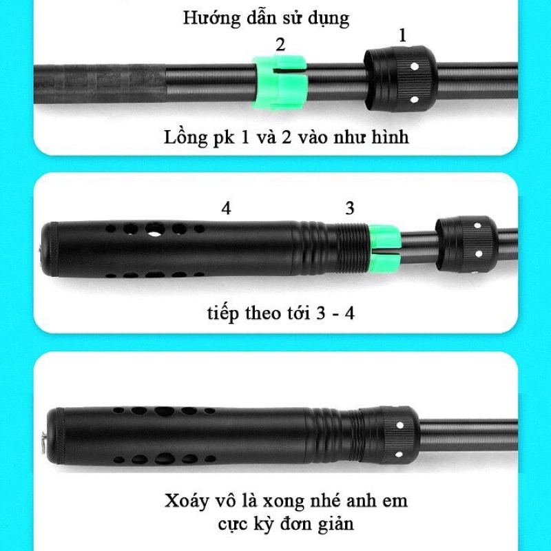 Hạ Lóng cần phụ kiện câu đài ,câu tay