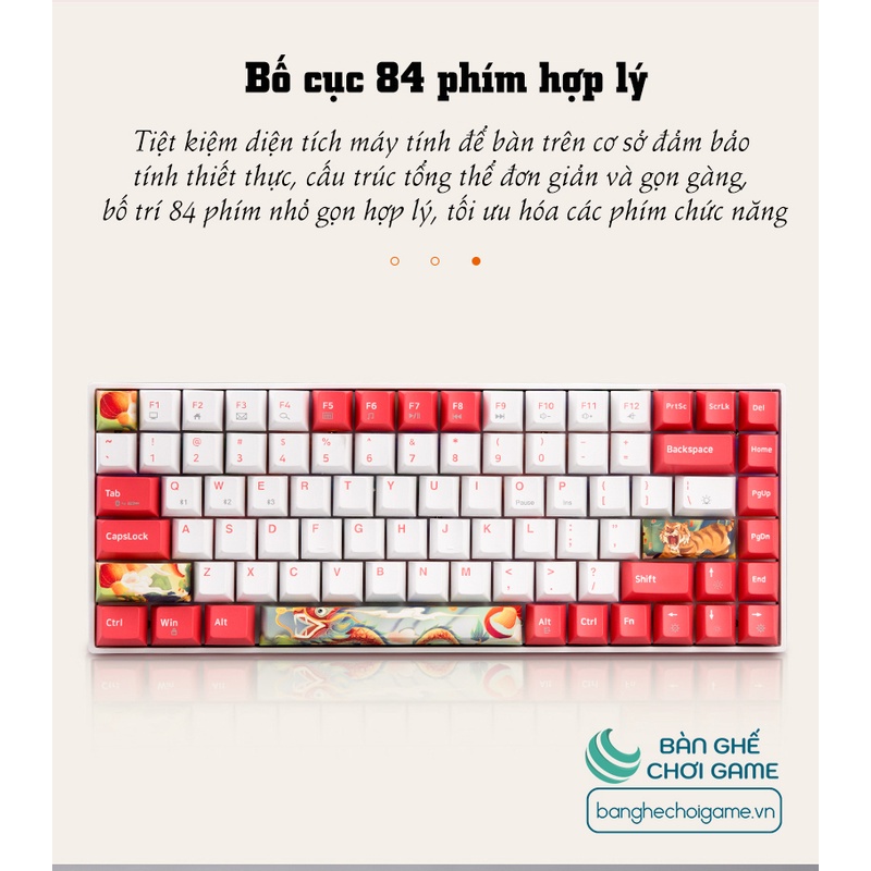 Bàn phím cơ không dây Newmen GM840 Hot Swap Outemu Switch